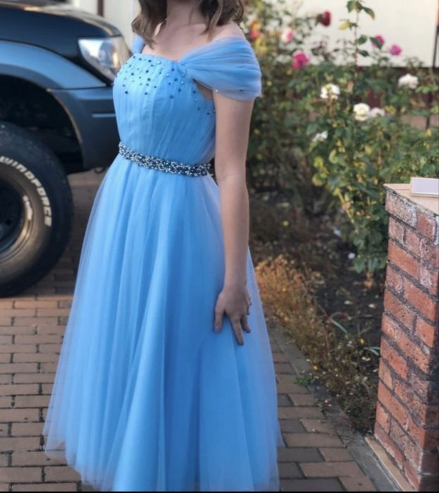 Rochie de ocazie bleu XS
