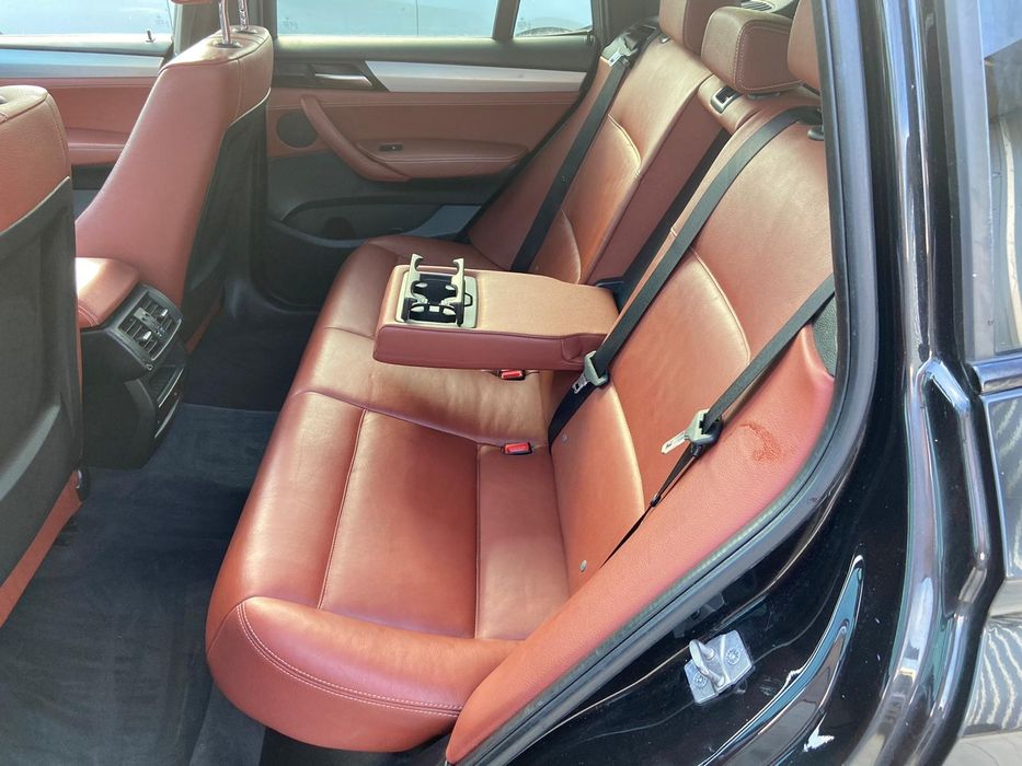 Interior piele roșie recaro BMW X3 F25 cu încălzire