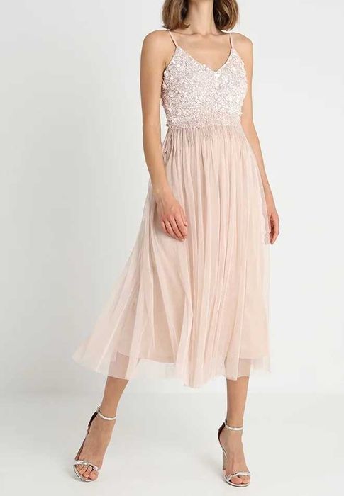 Официална дамска рокля Lace & Beads