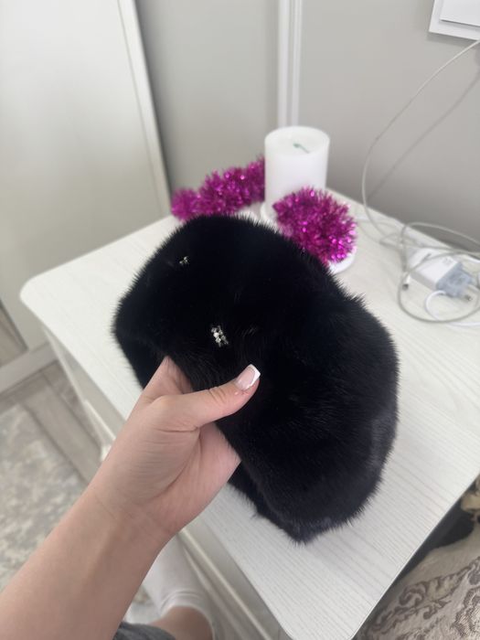 Норковый берет(шапка)