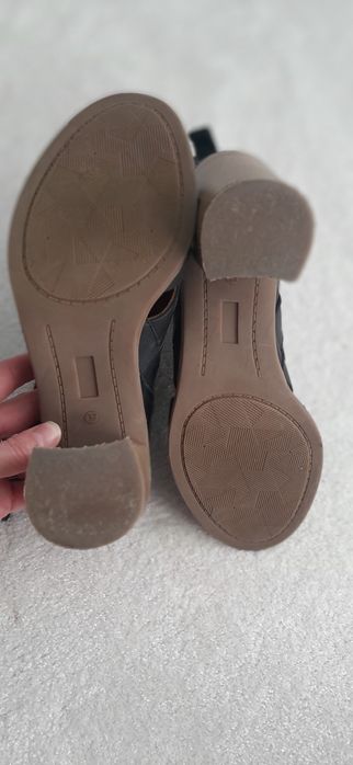 Sandale cu toc, piele naturala, Benvenuti/37
