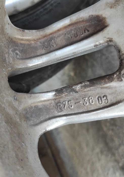 4бр.Aлуминиеви 4x100 ,et-38,7j с гуми подарък!