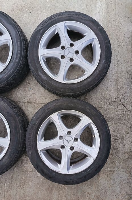 16ки джанти 5x112 Mercedes със зимни гуми