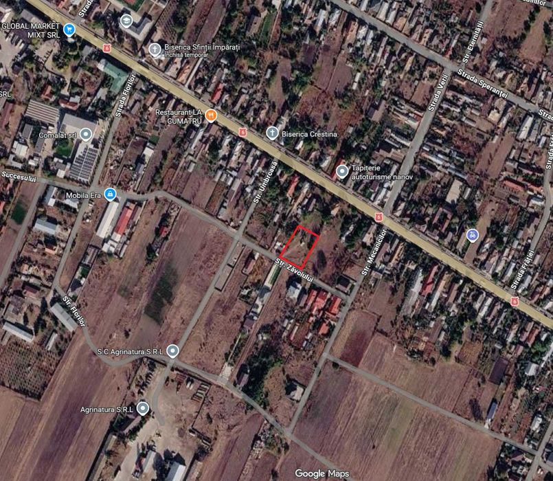 Teren Intravilan in Nanov - zona foarte buna 60Euro/mp