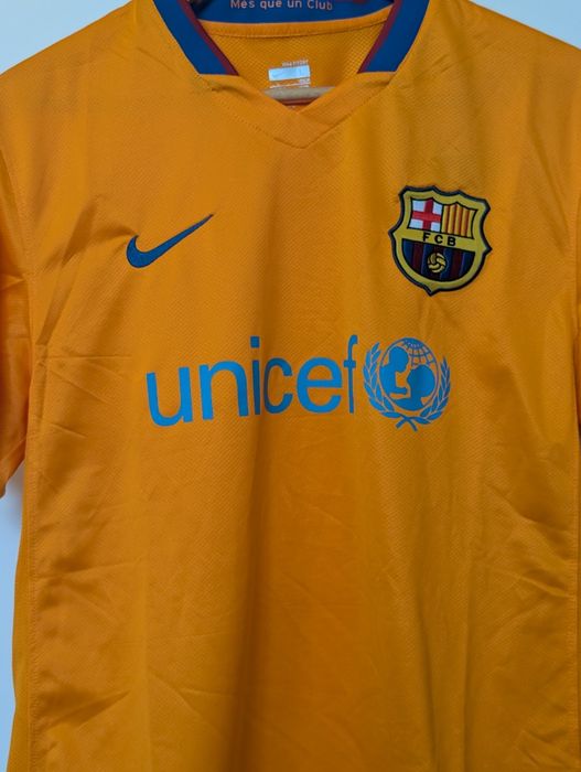 Tricou FC Barcelona Away 06/07 – Nou cu Etichetă – Mărimea L