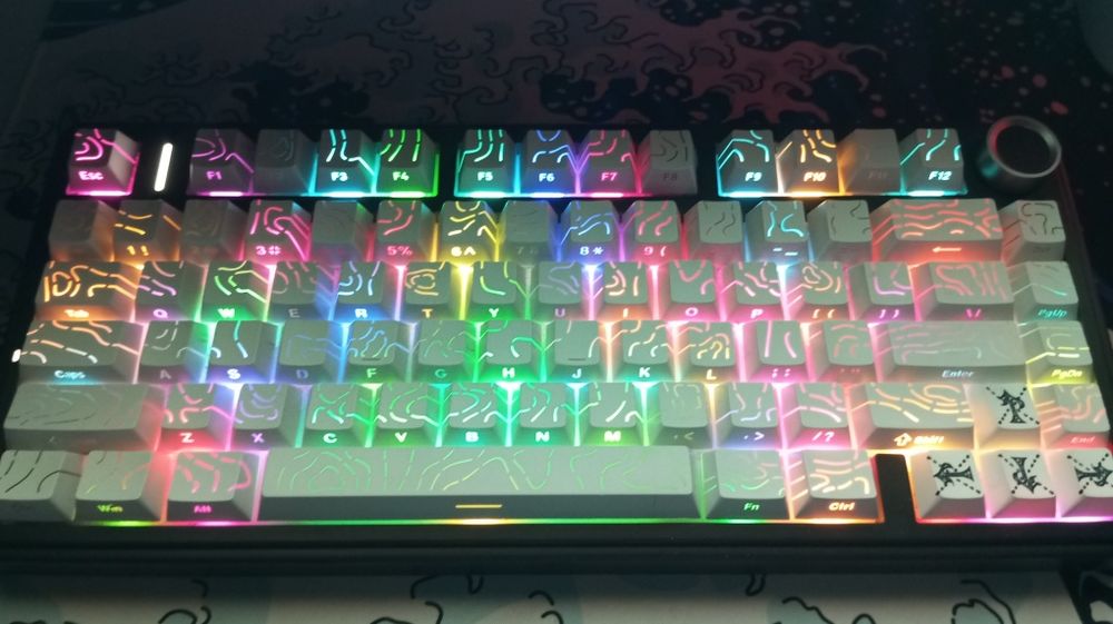 Клавиатура Aula F75 PRO кастомная 3 вида подключения
