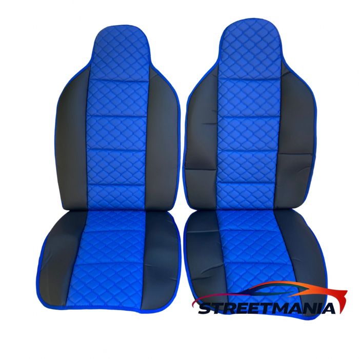 Калъфи тип масажор за предни седалки – еко кожа и плат