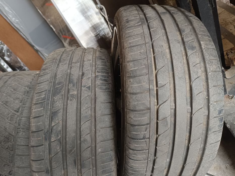 Джанти с нови летни гуми  за Мерцедес 5x112  20"спорт пакет brock