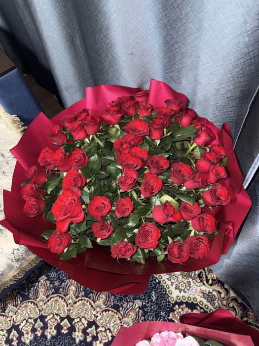 Букет Роз свежые сегодня подаряные