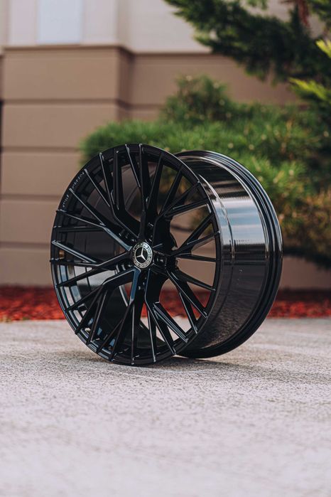 Jante Roti Mercedes R20 5x112 Black S Class E Class C Class CLS CLA CL SL ML GLA GLC GLK GLE GL W22