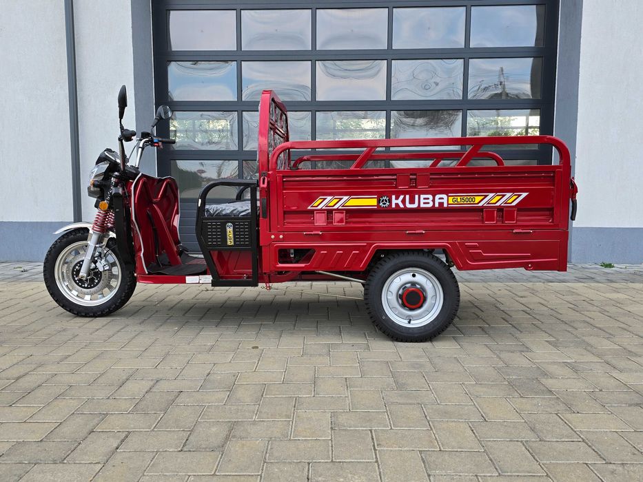 Triciclu electric cu bena tip cargo, cu CIV si garantie Kuba GL15000