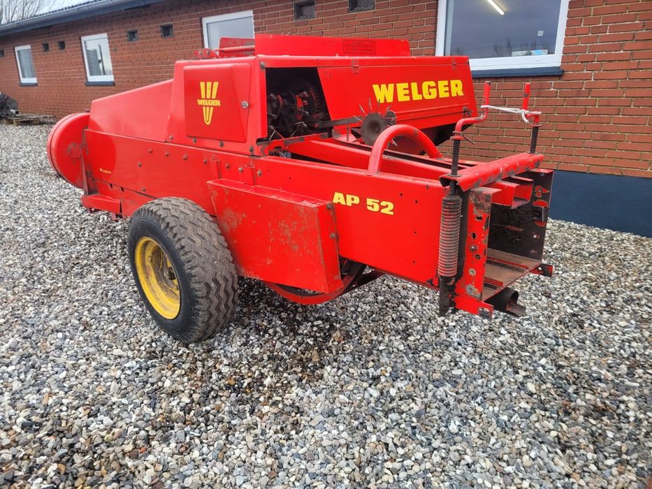 Привозные пресс-подборщики Вельгер