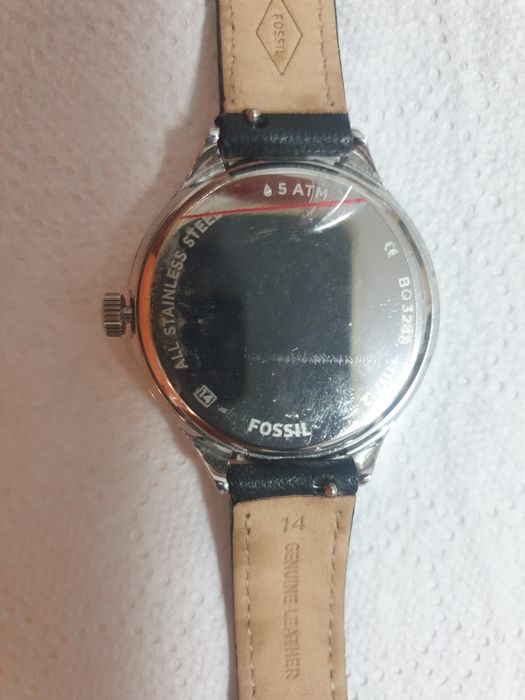 Ceas dama Fossil nou,în cutie,baterie noua,manual utilizare,bon achizi