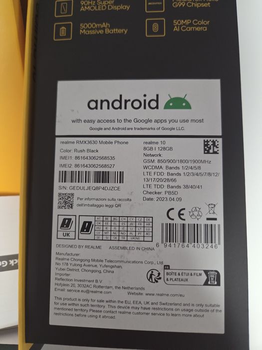 Смартфон   Realme 10