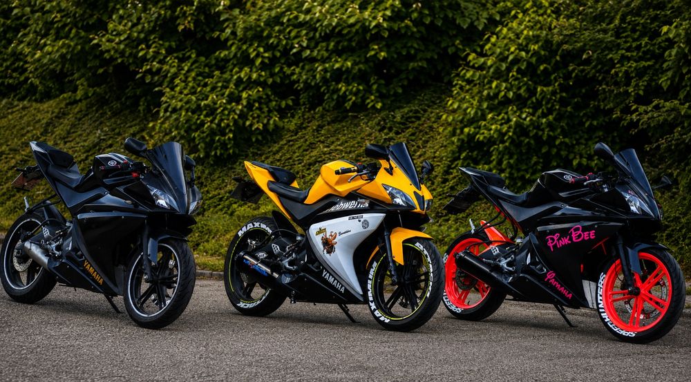 Yamaha yzf r 125 ktm 125 Honda 125 aprilia rs4 125 cbr 125 mt 125 yzfr125 A1