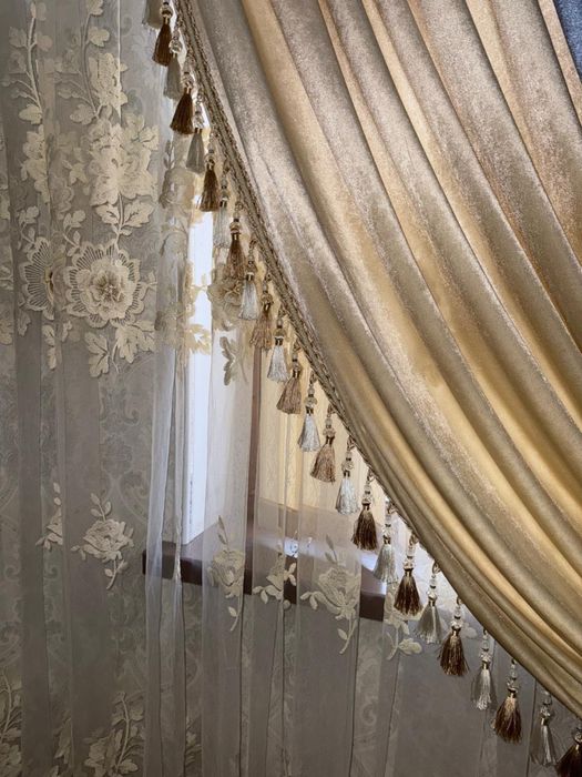 Штор почти новый б/у