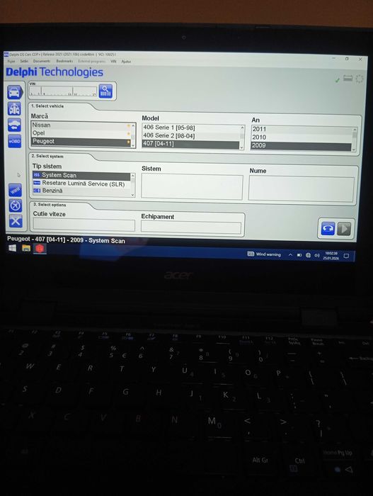 Testere diagnoza auto lexia 3 și tcs cdp