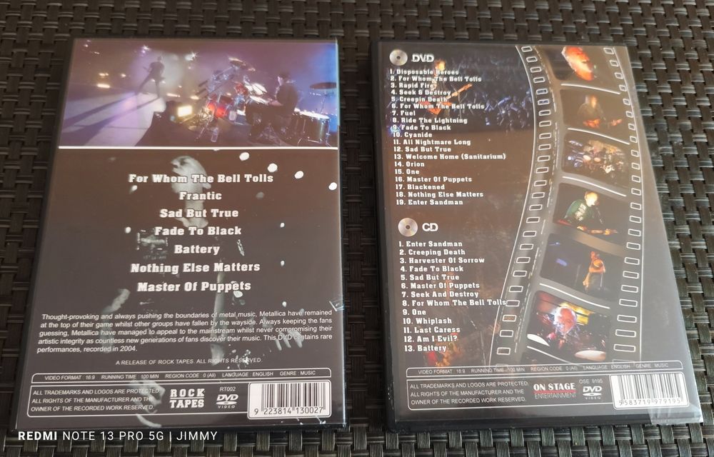 Metallica-DVD live