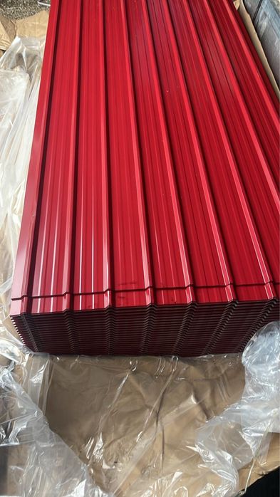 Tablă cutată zincată și colorată