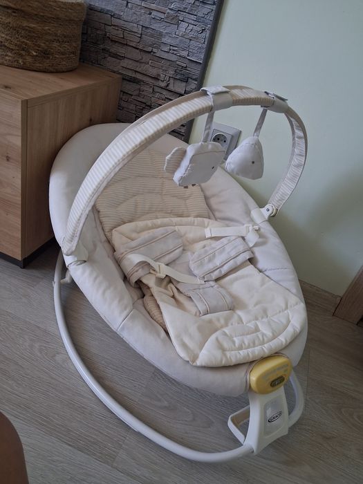 Бебешки шезлонг/ люлка Graco Duet Rocker Birdies