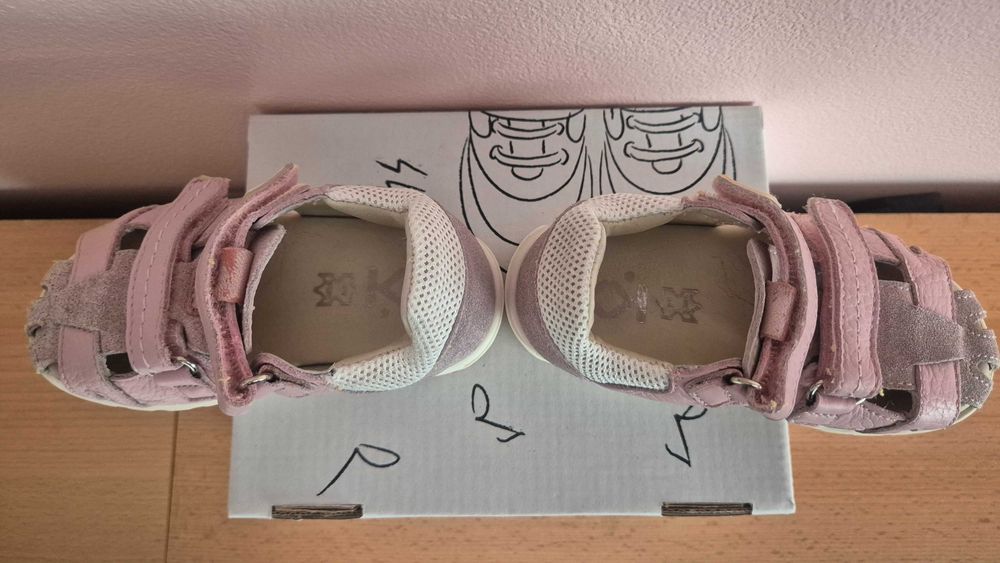 Детски кожени сандали 23 номер