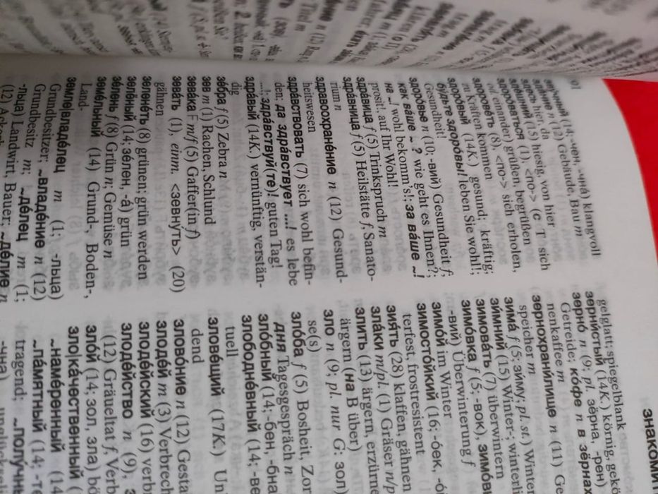 Словарь немецко -русского языкаа