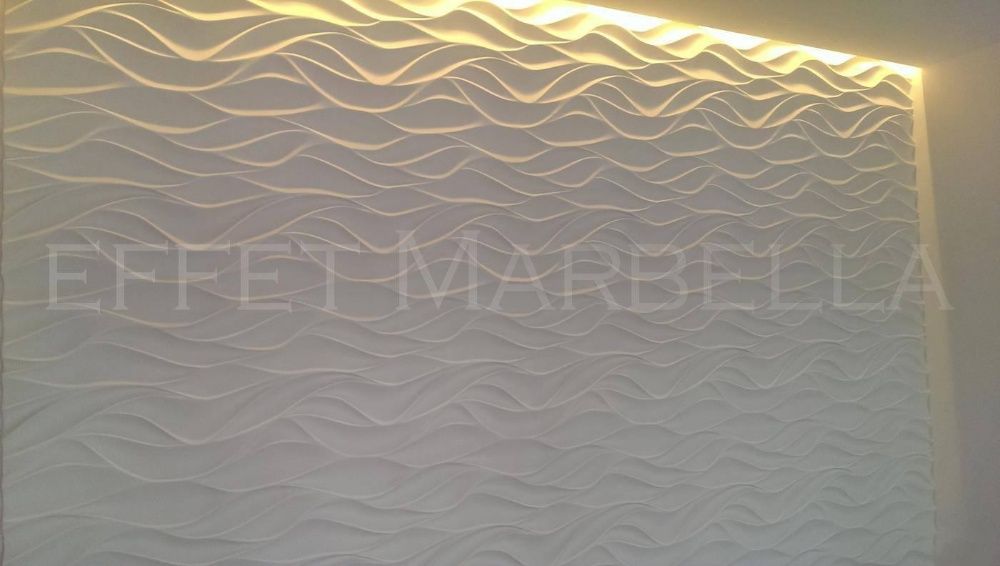 3D панели, декоративни вътрешни стенни облицовки, 3D пана, 0034