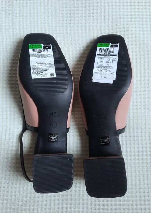 Noi Pantofi M&S piele 37 - Insolia