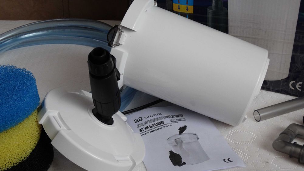 Външен филтър за аквариум SUN SUN HW-602B