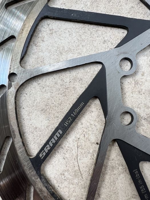 SRAM Level Silver Stealth 4-бутали дискови спирачки с дискове 180/160