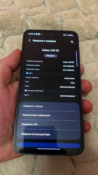 Продам samsung a35 128гб