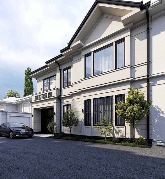 Продажа дома шикарного плана без внутренней отделки (4 сотки)