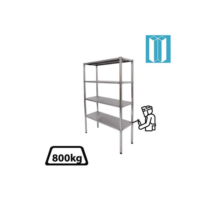 Стелаж четири нива /заварен/ R4