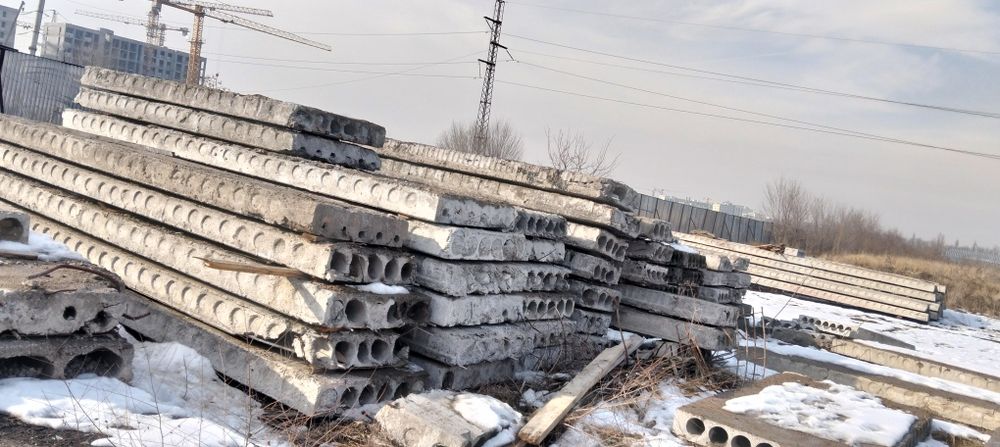 Плиты перекрытия бу