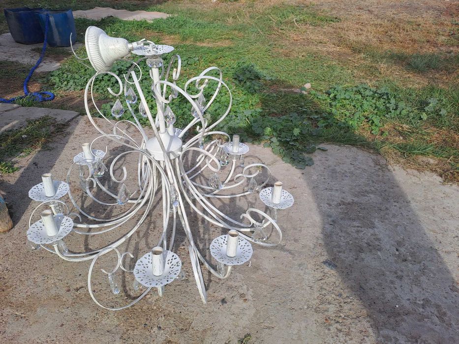 Люстра и бра б/у