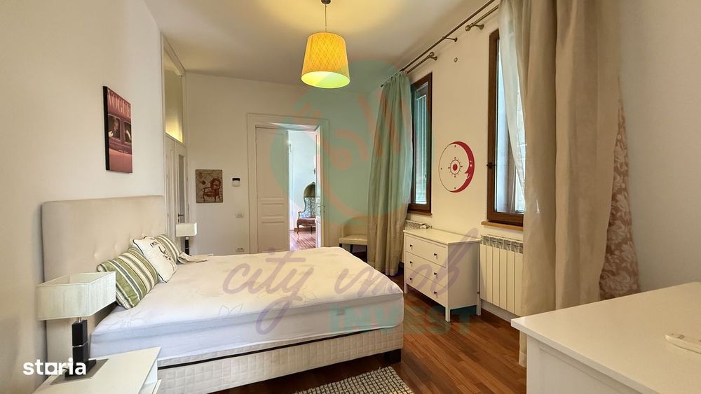 Vilă interbelică de închiriat | Curte 280 mp | Cartierul Armenesc