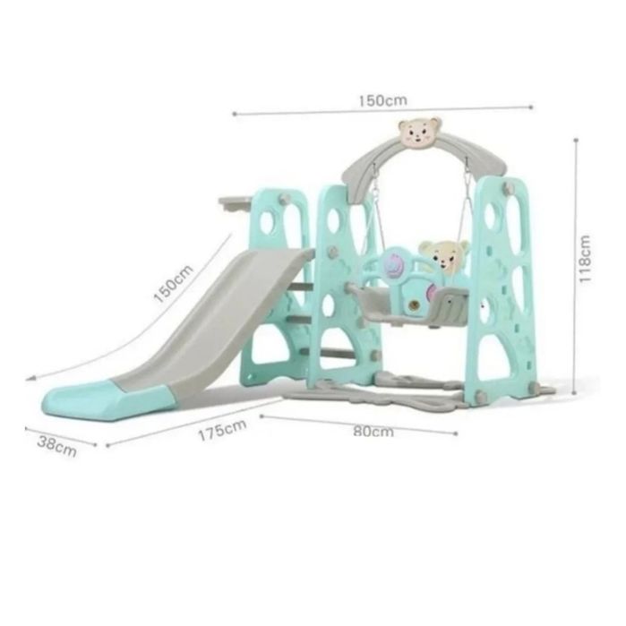 Детская горка-качеля