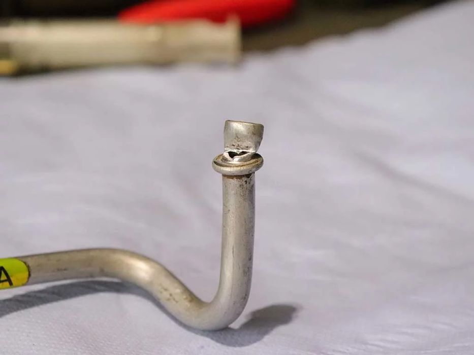 Ремонт трубок. Аргонно дуговая сварка