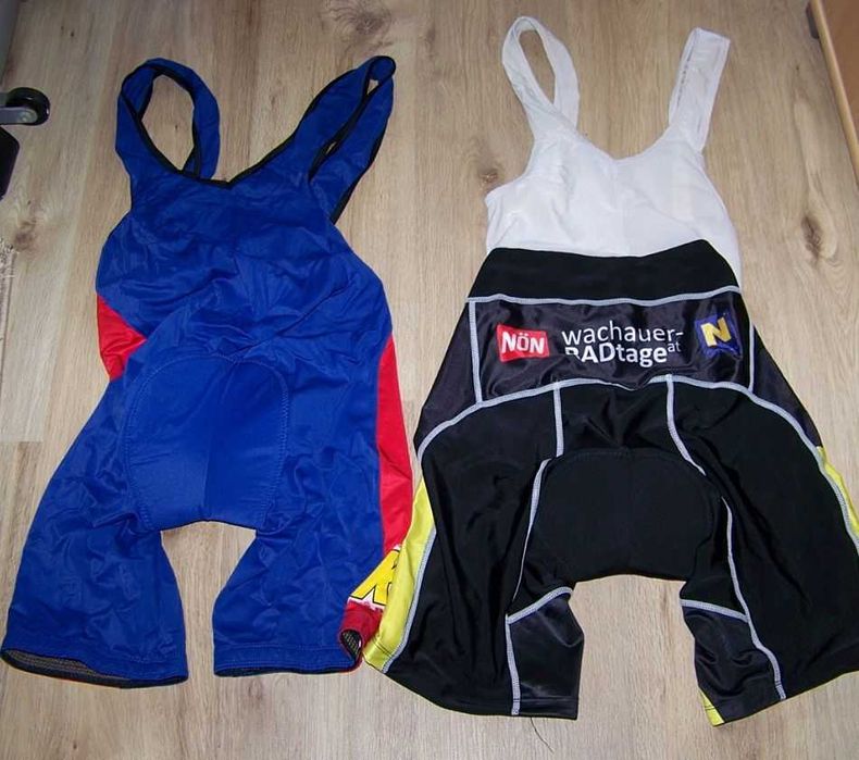 Pantaloni ciclism cu bretele mar.S-M si M/L