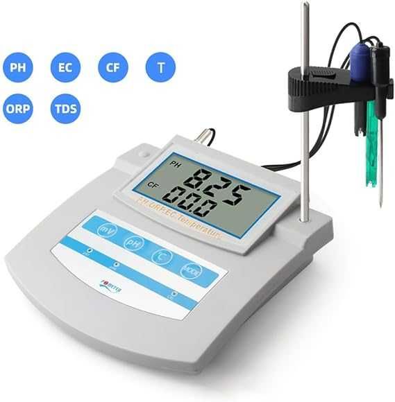 Лабораторный рН/EC/TDS/CF/ORP/Temp 6в1 PHS-26C (со штативом)