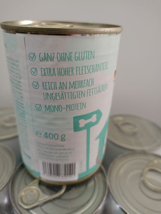 храна за кучета консерва от месо немско производство