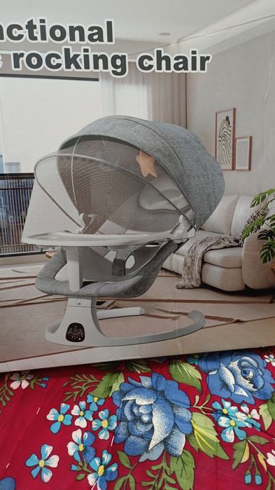 Шезлонг детский колыбельная