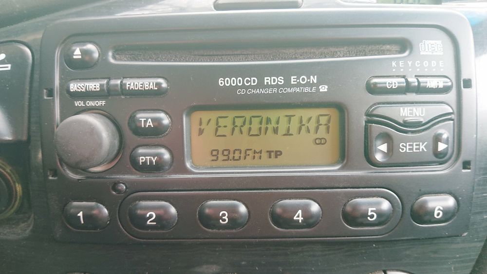 CD  6000 ford RDS за форд фокус,мондео,фиеста,маверик,галакси,транзит