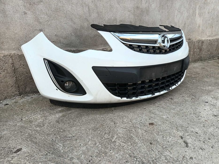 предна броня за опел корса д фейс маска решетки халогени OPEL CORSA D