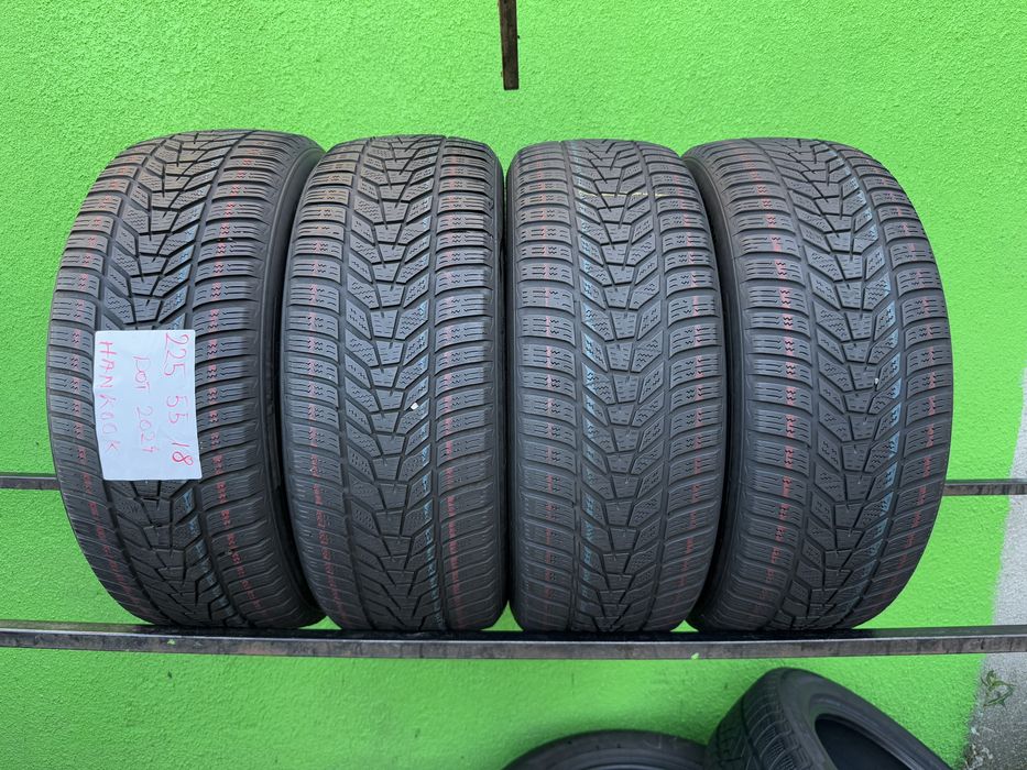 225/55/18 M+S HANKOOK dot 2022