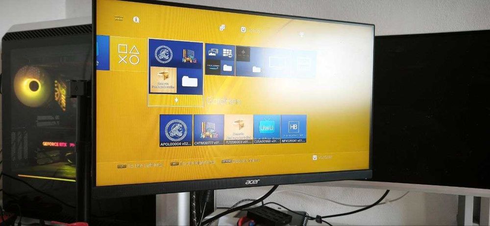 PS4 Pro + 2 Контролера + Игри | Отлично състояние
