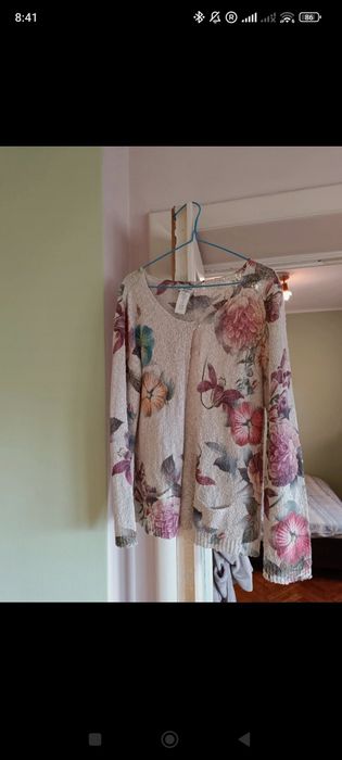 Cardigan floral Germana Luppi