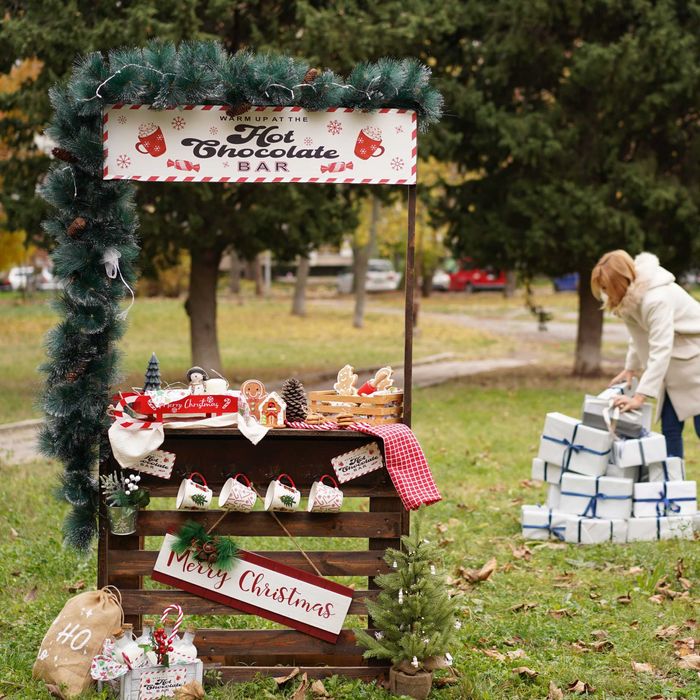Декор фото декор щанд  горещ шоколад