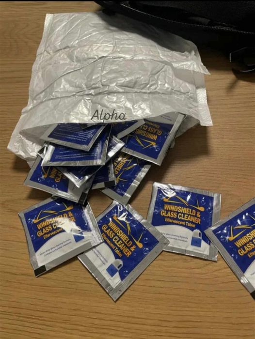 Таблетки за миене на предното стъкло на автомобила - 5бр