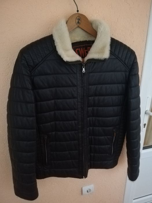 Geaca piele bărbati Swept Xl